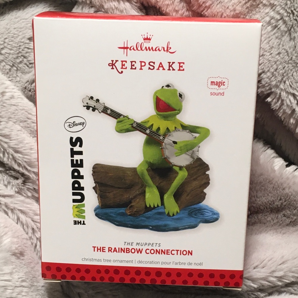 2013 Hallmark Keepsake Kermit Rainbow Connection Ornament